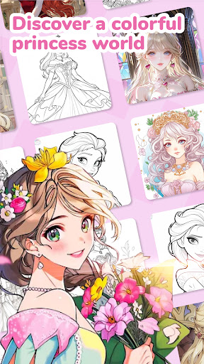 Cute Drawing: Anime Coloring screenshot 19