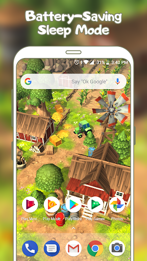 Cartoon Village - Live Wallpap