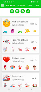 Captura de Pantalla 2 WASticker emojis para Whatsapp android