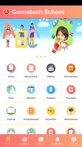 Android application GEMS Nipani screenshort