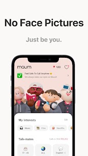Maum Friendly Voice Chat v1.18.3 MOD APK (Premium) Free For Android 2