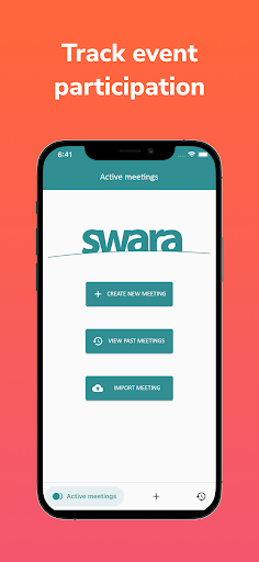 Android application Swara screenshort