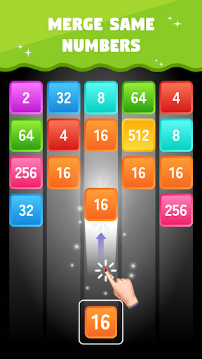 Android application Pull & Merge:2048 Puzzle Game screenshort