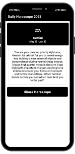 Daily Horoscope - Zodiac 2021 Screenshot