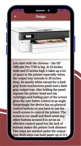 hp officejet  7740 Guide Screen 2