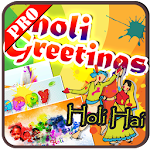 Cover Image of Download Holi Greeting eCards Maker Pro  APK