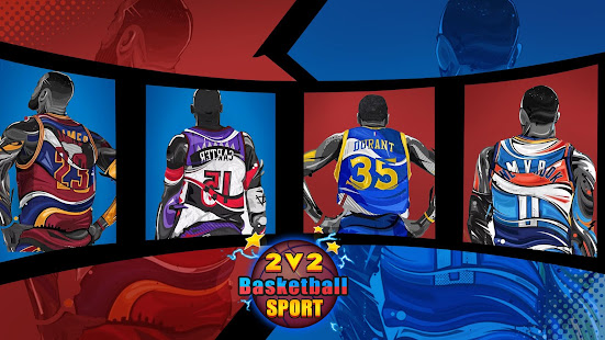2 VS 2 Basketball Sports 2.0 screenshots 9