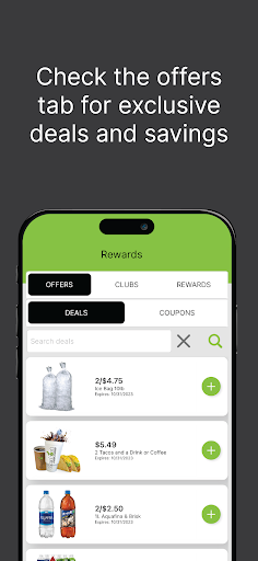 Checkout Food Stores Screen 3