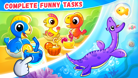 Dinosaur games for kids age 2 Mod Apk Download 3