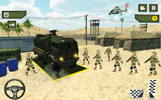 Army Truck Driving USA Simulator 3D Military games
