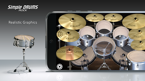 Simple Drums Rock - Drum Set  Screenshots 2