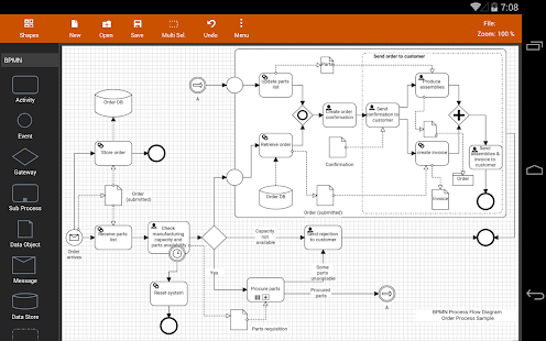 Flowdia Diagrams Ekran görüntüsü