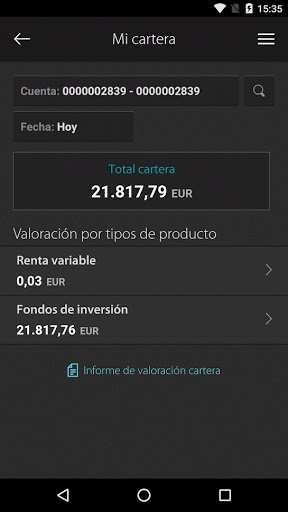 Inversis Screen 2