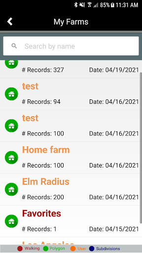 Android application Doma Geo FARM screenshort