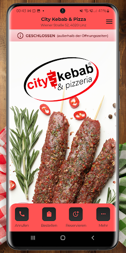 Android application City Kebab Linz screenshort