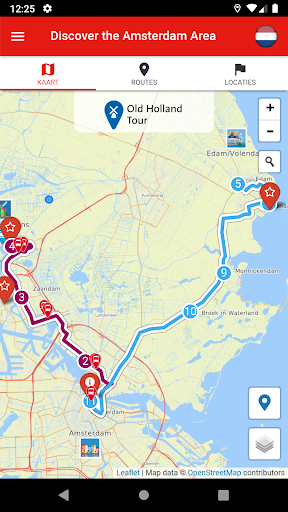 Discover Amsterdam Area App Screen 2