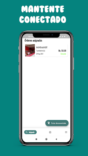 Android application Nilo Driver screenshort