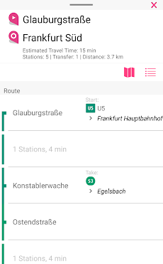 Frankfurt Rail Mapのおすすめ画像4