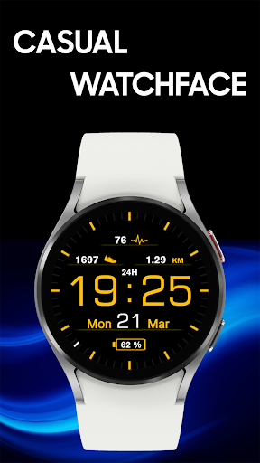 Casual Watchface AKM Wear OS screenshot 1