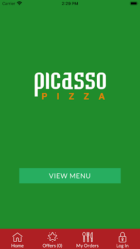 Android application Picasso Pizza WF17 screenshort