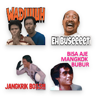 Stiker WA Kocak Lucu Gokil