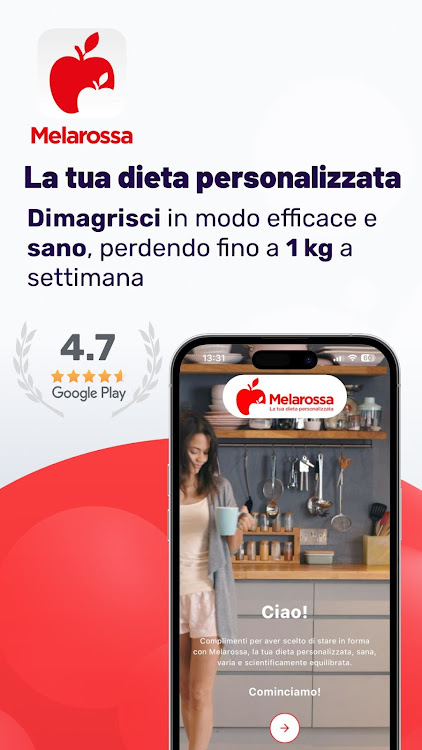 Melarossa Dieta Personalizzata - 6.1.6 - (Android)