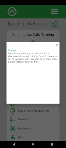 Senderismo Global MX