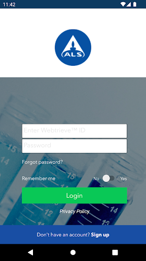 Webtrieve™ Mobile Screen 2