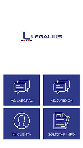 Android application Legalius screenshort