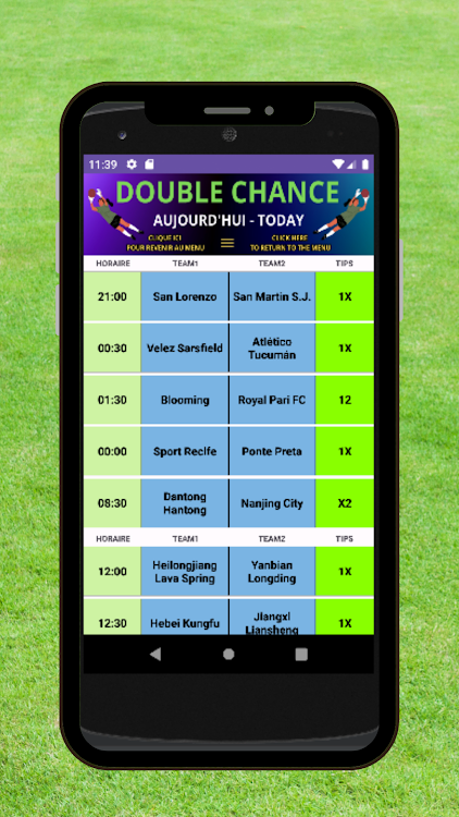 Football Double Chance - 1.7 - (Android)
