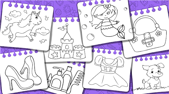Princess Coloring Book & Games screenshots 24