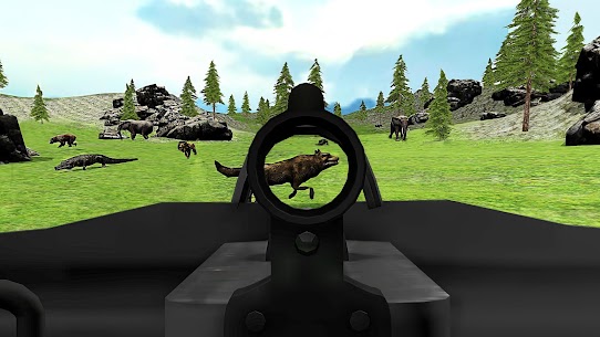 صيد الحيوانات بندقية ألعاب 3 D 3