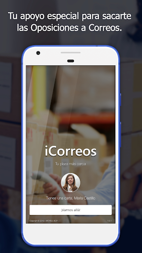 Android application iCorreos – Oposiciones Correos screenshort