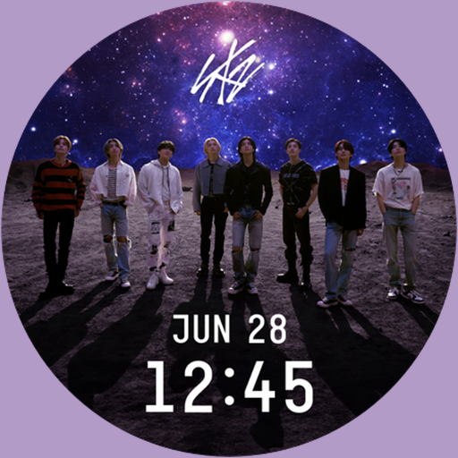 Stray Kids_GALAXY Watch face logo