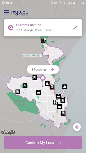 MyWay by Metro Timaru Screen 2