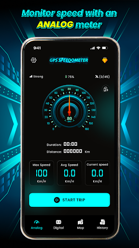 GPS Speedometer: Speed Tracker Screen 2