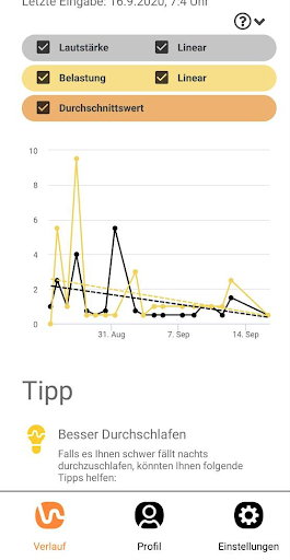 ForgTin® App Screen 2