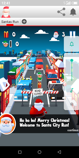 Santas Run Screen 2