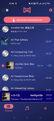 Android application Gmix Player screenshort