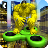 Superheroes Fidget Spinner Battle icon