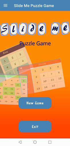 Android application Slide Me Puzzle Game Pro screenshort