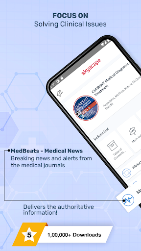 Android application CURRENT Med Diag & Treatment screenshort
