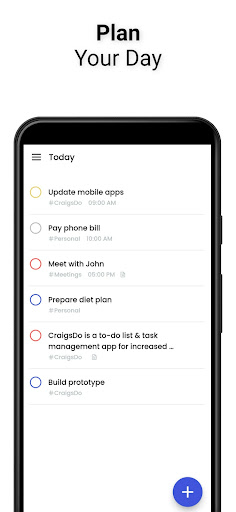 CraigsDo: GTD® To-Do List Screen 2