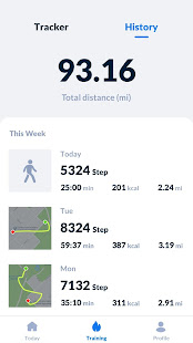 Step Tracker - Pedometer Free & Calorie Tracker 1.2.5 Screenshots 5