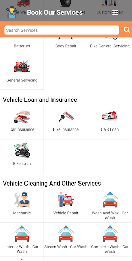 Mechanic Plus Demo App - CSITS Screen 2