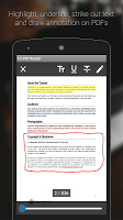 screenshot of Fri PDF XPS Reader Viewer