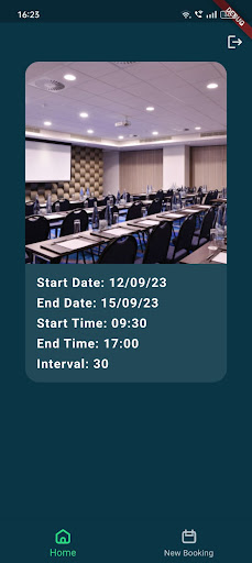 Index BookMeeting Screen 2