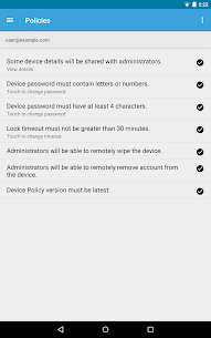 Google Apps Device Policy 7