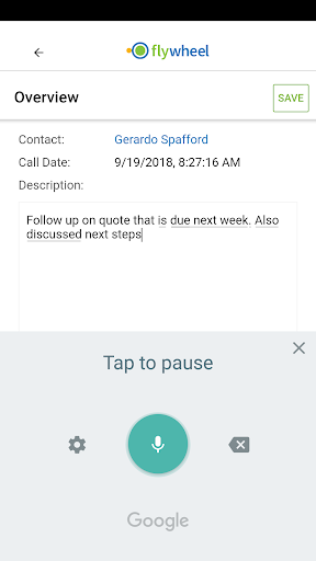 Flywheel Mobile Screen 3