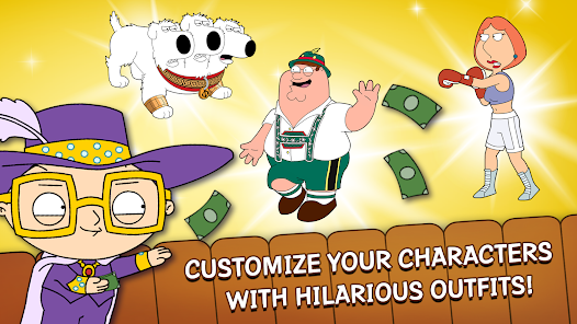 Family Guy The Quest for Stuff Mod APK 5.7.1 (Unlimited clams) poster-3